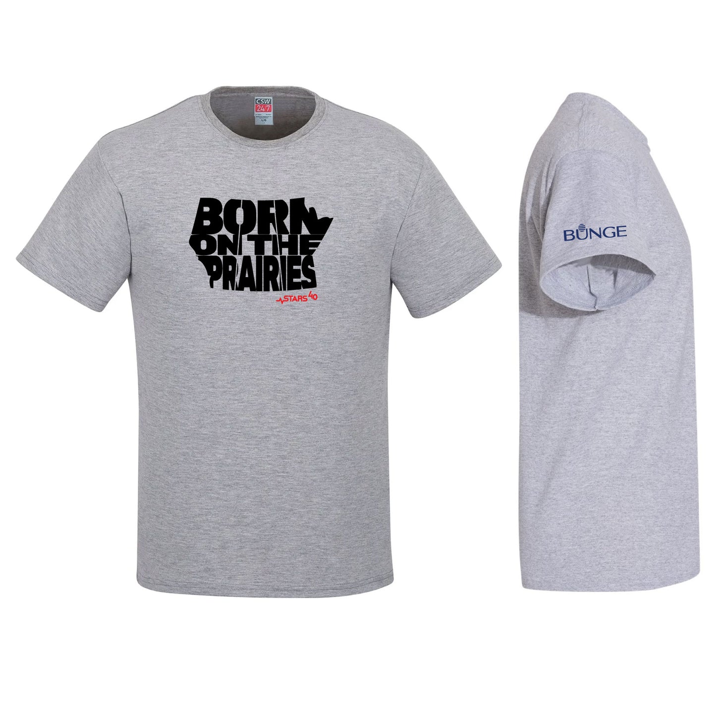 STARS/Bunge Born on the Prairies T Shirt Men's