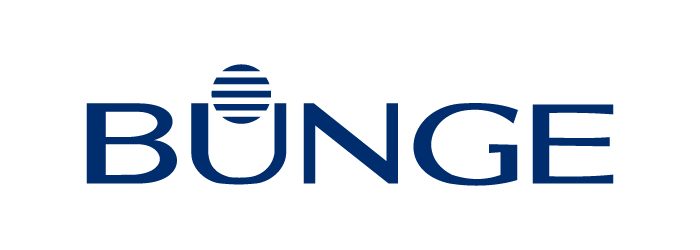 The Bunge logo in blue on a transparent background