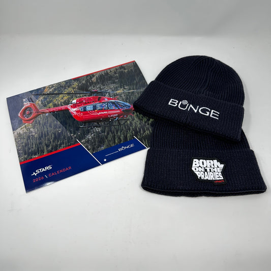 2026 Calendar & STARS/Bunge Born on the Prairies Toque Bundle