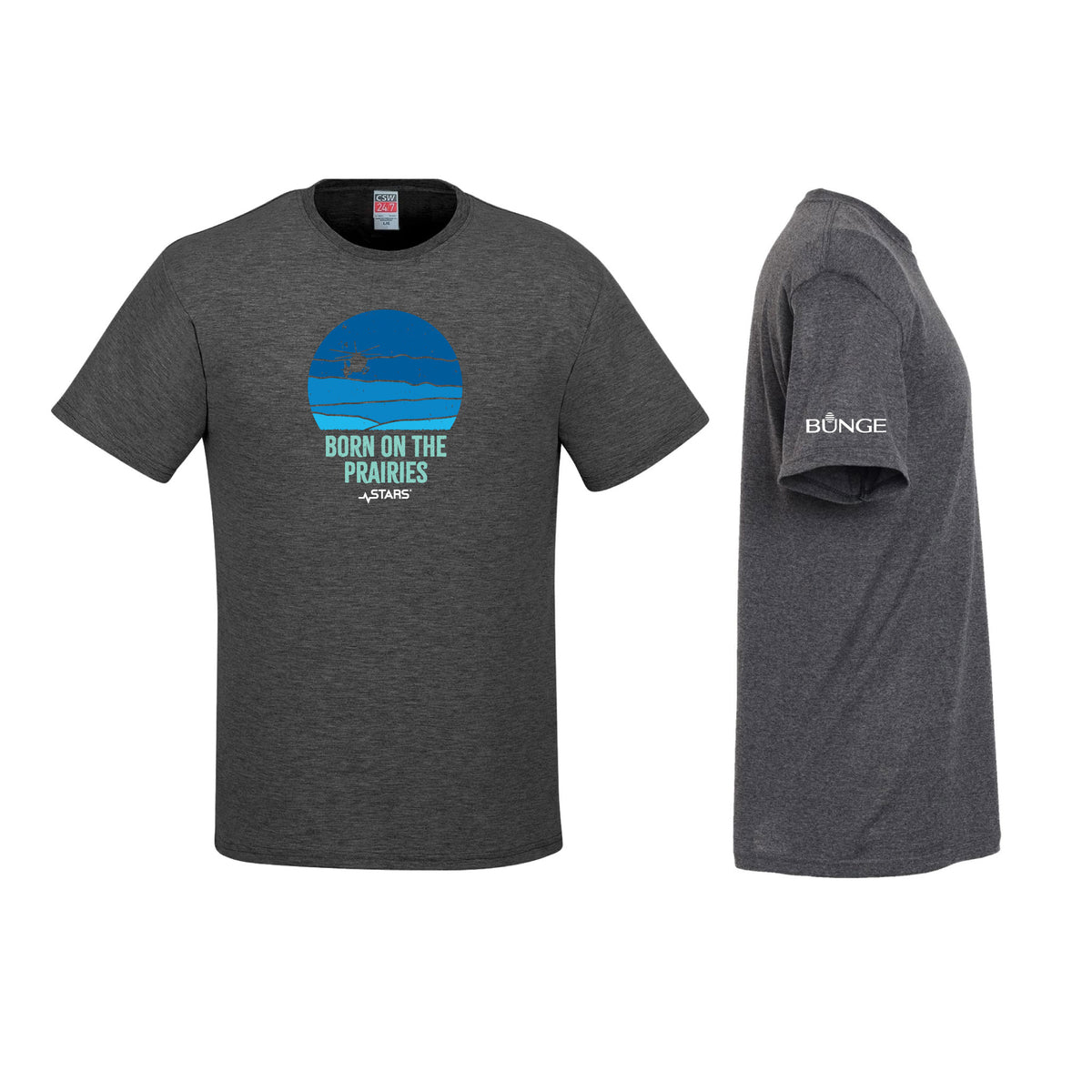 STARS/Bunge Born on the Prairies Men's T Shirt 2027.