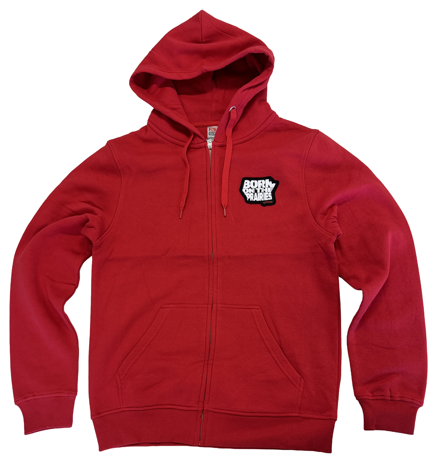 STARS Born on the Prairies Zip Hood Unisex